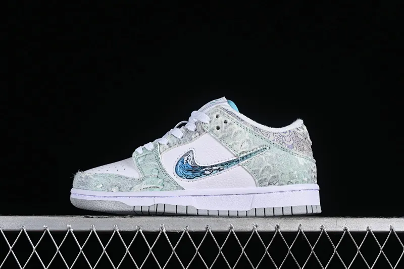 All Categories Nk SB Dunk Series Nk SB Dunk Low Low-top sneakers Nk Dunk Low CNY Year of the Dragon limited New Chinese style customization Steam Puppet-Third Prince Ao Bing SB low-top casual sneakers DV0831-101